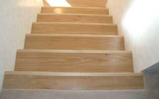 Лестница из ламината: облицовка ступеней