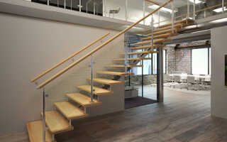 Особенности перил со стеклом для лестниц