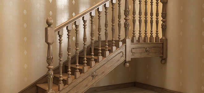 Установка балясин и перил своими руками