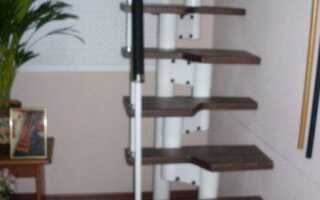 Лестница Утиный шаг – особенности конструкции