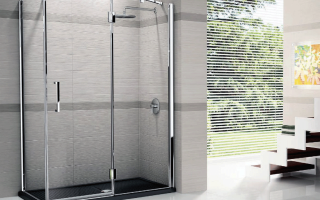 Стеклянные ограждения и цельностекляные из оргстекла для ванной и душа: профиль и фурнитура