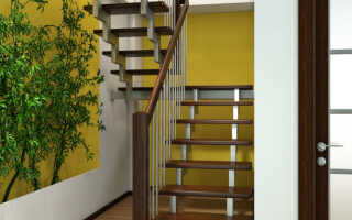 П образная лестница: виды и особенности изготовления