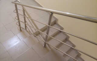 Технология изготовления поручней для лестниц