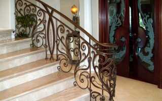 Эскизы кованых перил и особенности данного изделия