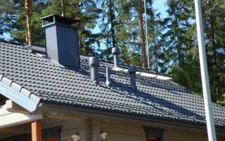 Узел прохода вентиляции через кровлю: виды и особенности монтажа