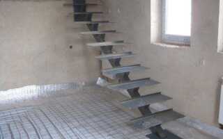 Лестница на металлическом косоуре: особенности наклонов. Изготовления косоуров и ступеней