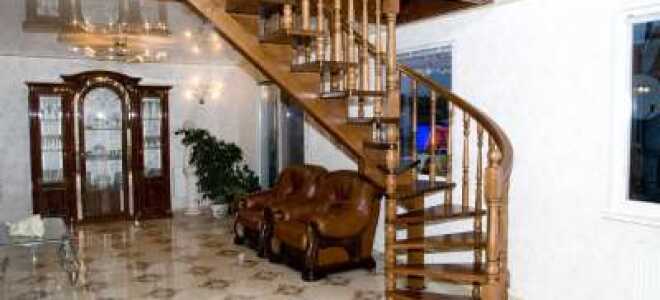 Полувинтовая лестница: необходимые замеры и процесс строительства