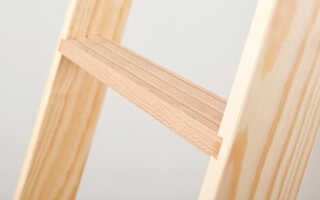 Особенности приставной деревянной лестницы