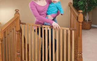 Ворота безопасности для детей: детская защита на лестницу своими руками