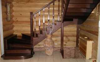 Деревянные лестницы на второй этаж: фото, цена