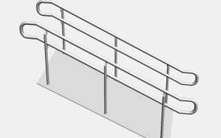 Поручни для инвалидов: изготовление и установка