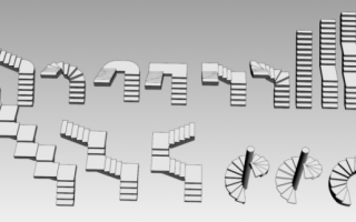 Виды лестниц: особенности винтовых, маршевых, больцевых, эксклюзивных и пожарных конструкций