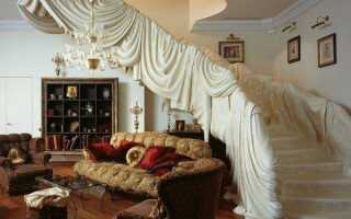 Каменная лестница из натурального и искусственного материала. Виды степеней