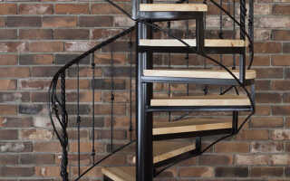 Правила самостоятельного изготовления винтовой лестницы