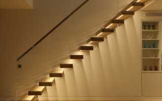 Как сделать автоматическое освещение лестницы?