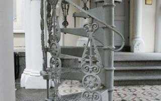 Винтовые металлические лестницы: виды и конструктивные особенности