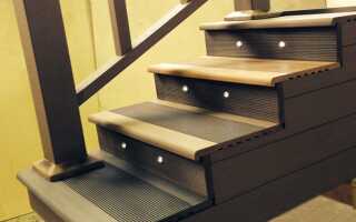 Ступени для крыльца из дпк, дерева, террасной доски.