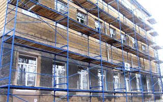 Строительные леса: простые и сложные конструкции