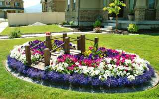 Декоративные ограждения для клумб из металла, дерева, бетона, пластика: заборы для дачи и сада