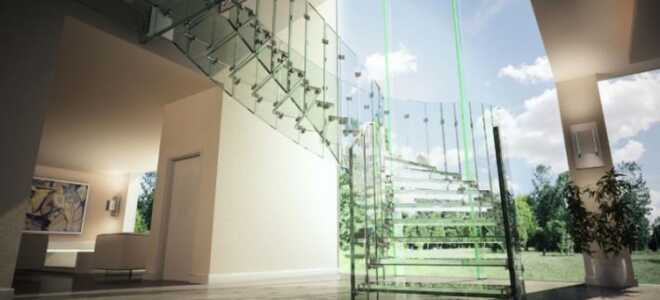 Стеклянные лестницы в дизайне современного дома