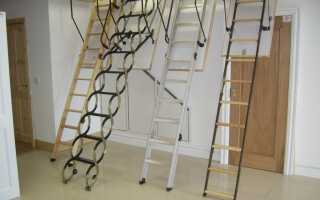 Лестница на чердак раскладная: разновидности и советы по сборке