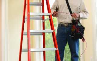 Лестница диэлектрическая: характеристики и виды