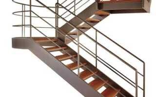 Изготовление металлических лестниц: расчет нагрузки и габаритов. Обшивка ступеней деревом и устройство ограждений