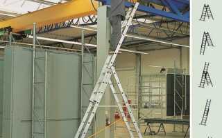 Стремянки профессиональные и главные требования к ним