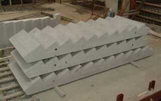 Железобетонные лестничные марши: применение, строение. Изготовление, свойства и нюансы монтажа