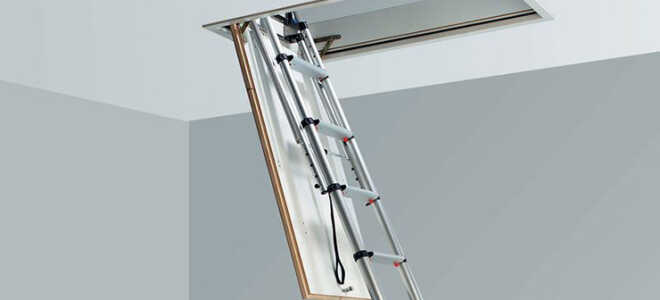 Что нужно знать о чердачной лестнице с люком