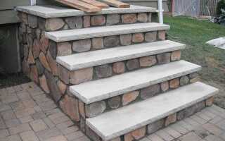 Бетонное крыльцо: технология строительства и ремонта