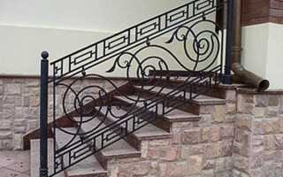 Металлические ограждения лестниц: виды, расчет, монтаж, изготовление и проектирование