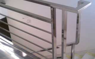 Перила из профильной трубы