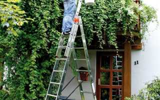 Лестница стремянка 3 х секционная: специфика применения и выбора