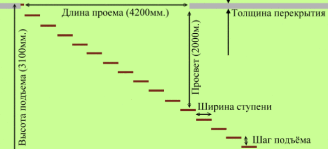 Как рассчитать лестницу: виды и элементы конструкции