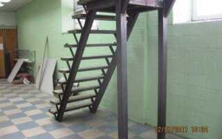 Лестница из профильной трубы своими руками: выбор профиля и сборка