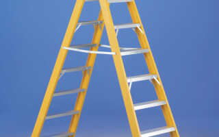 Стремянка диэлектрическая: модели и специфика изделий