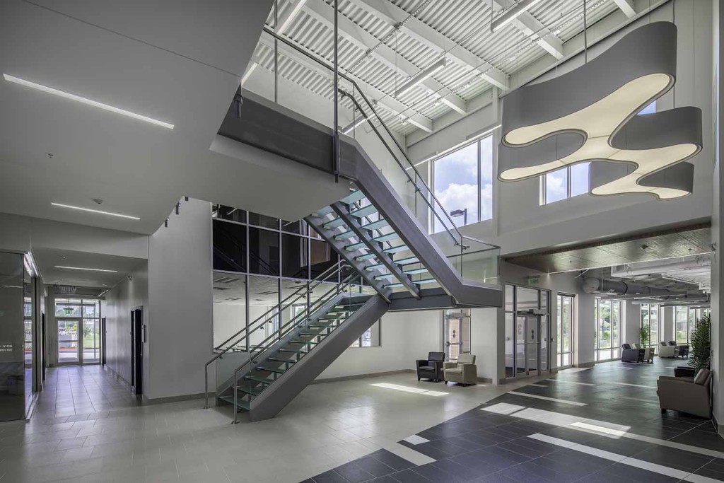 Открытый лестничный марш