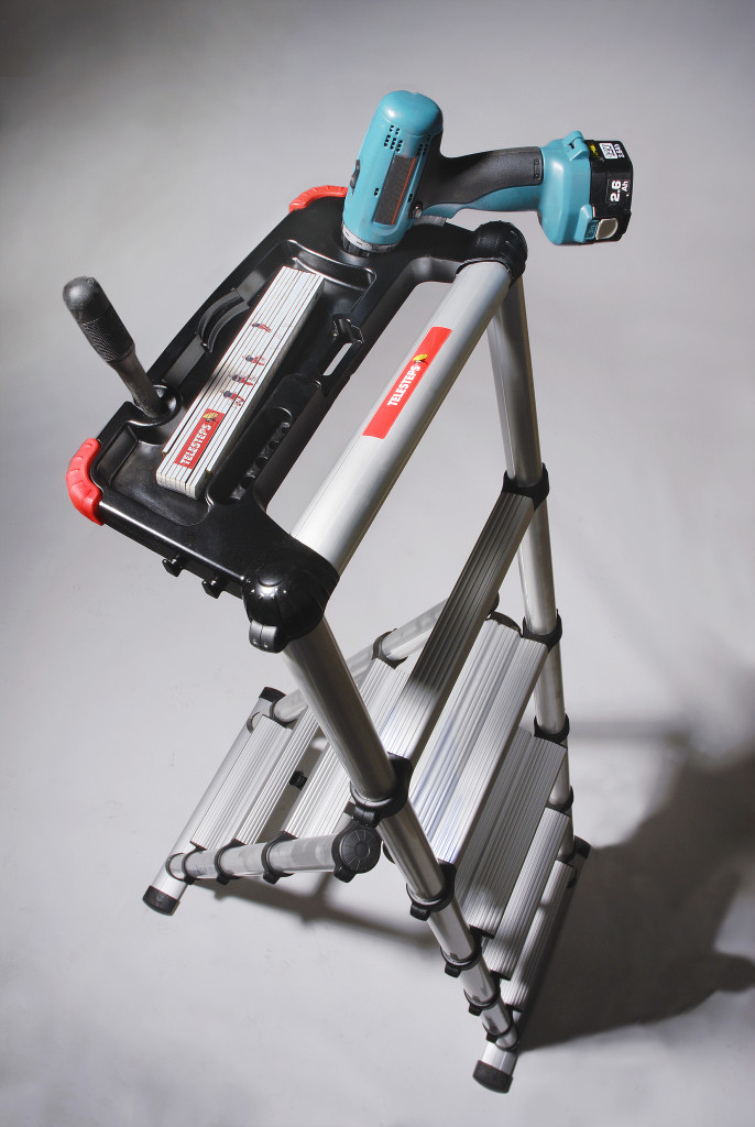 телескопическая стремянка