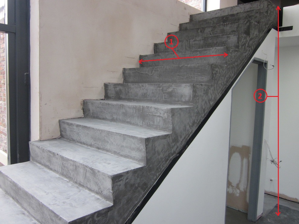 Ширина лестничного марша