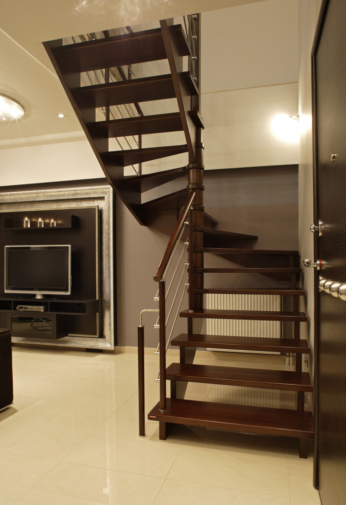 Трехмаршевая лестница