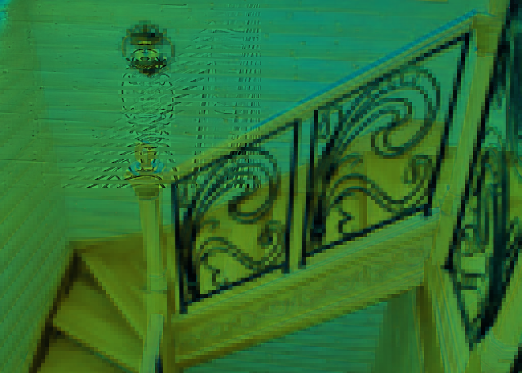 деревянная лестница