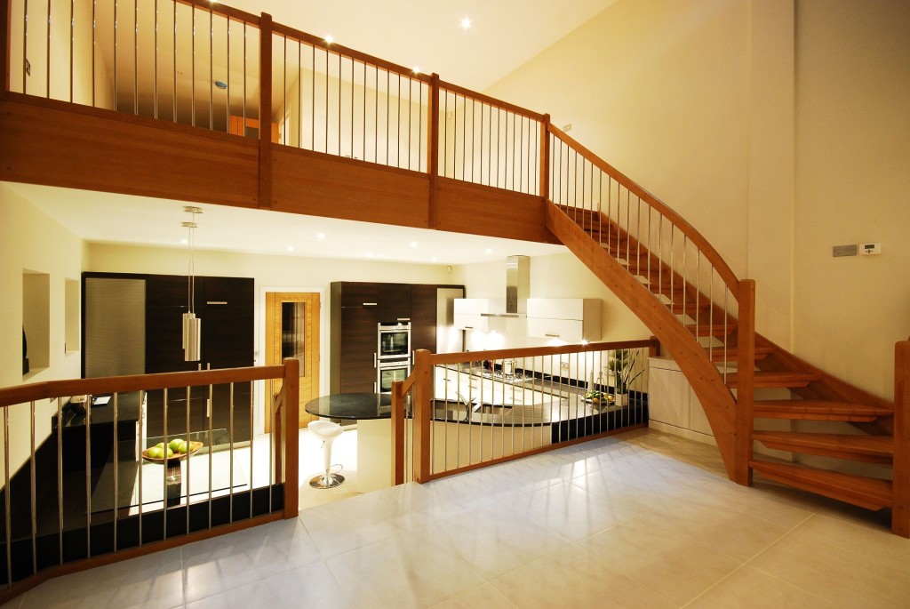 деревянная лестница