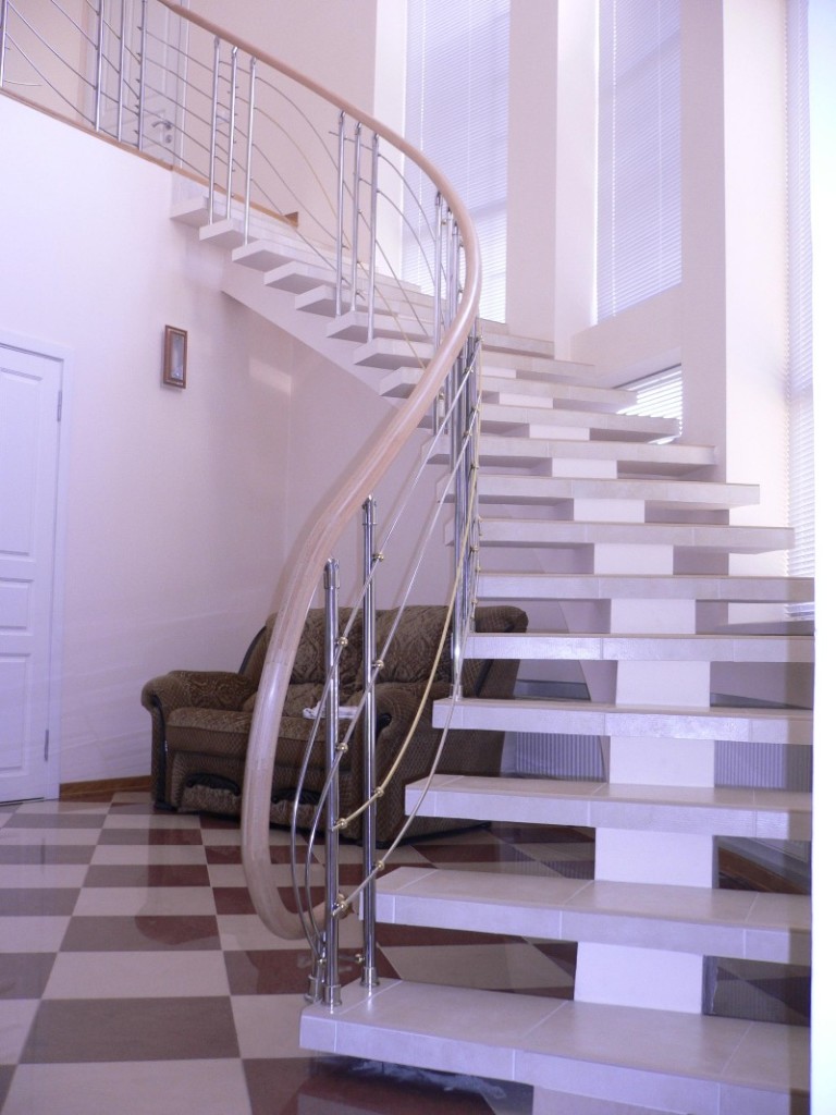 Лестницы из бетона