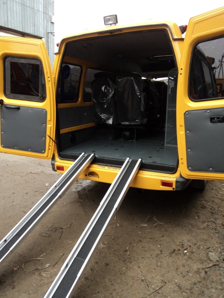 пандус телескопический