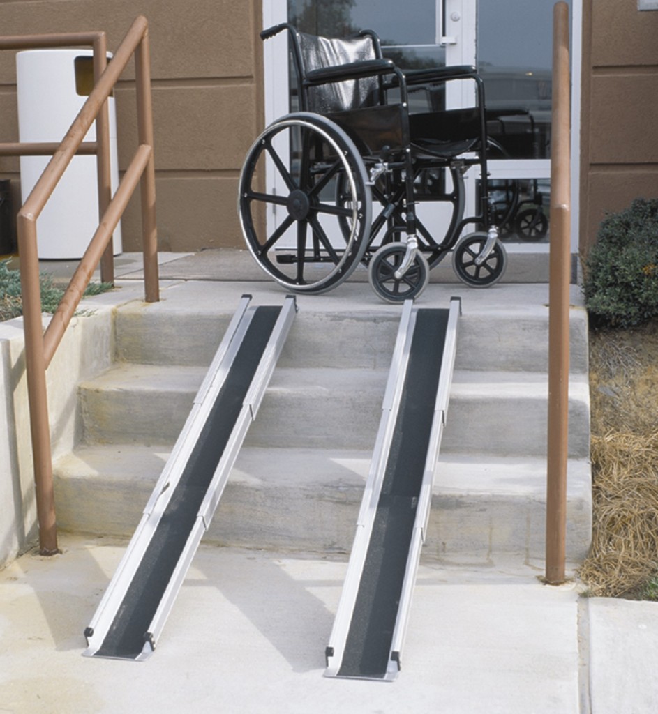 телескопический пандус