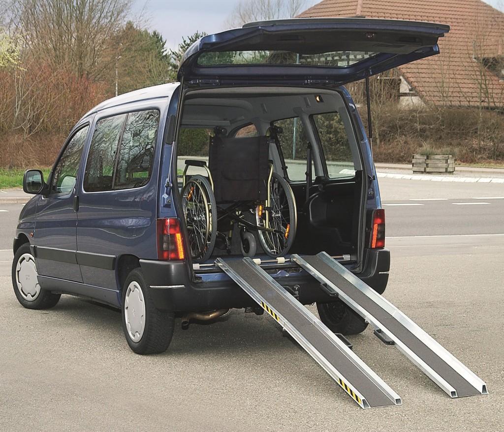 телескопический пандус