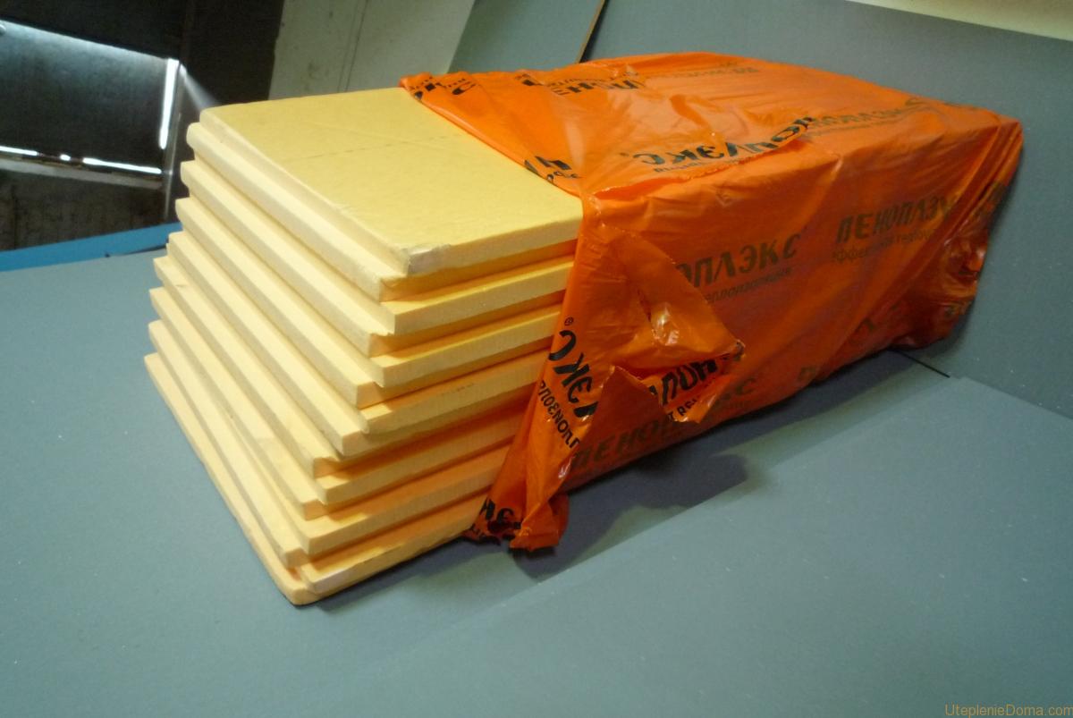 плита пенополистирола