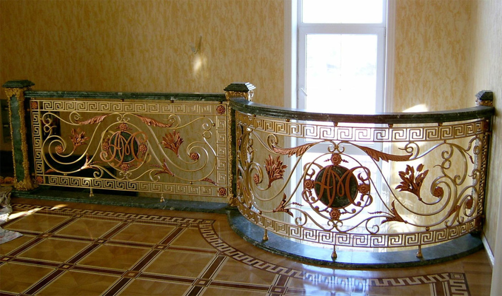 кованые ограждения