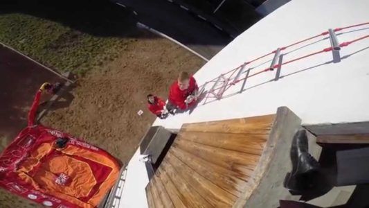 верёвочная лестница для спасателей